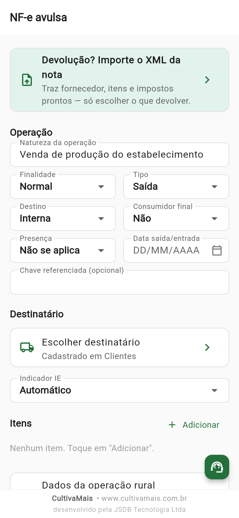 Nova NF-e